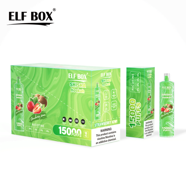 ELF BOX LS15000 Puff Shisha Hookah 0% 2% 5% Nicotine Rechargeable Disposable Vape Wholesale - JumpVape - 7