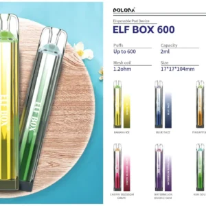 ELF BOX 600 Puffs 2% Nicotine Vape Stol μιας χρήσης Χονδρική - JumpVape - 15