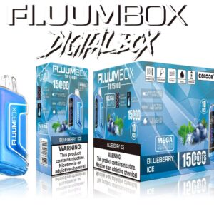 FluuM Digital Box TN 15000 Puffs 0% 2% 3% 5% Nicotine Rechargeable Vape Pen Pods Pods E-Cigarette Χονδρική - JumpVape - 16