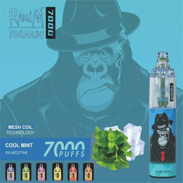 RandM Tornado 7000 Puffs 0% 2% 3% 5% Nicotine Disposable Vape Wholesale - JumpVape - 2