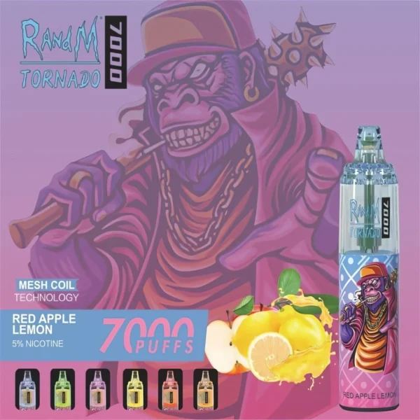 RandM Tornado 7000 Puffs 0% 2% 3% 5% Nicotine Disposable Vape Wholesale - JumpVape - 3