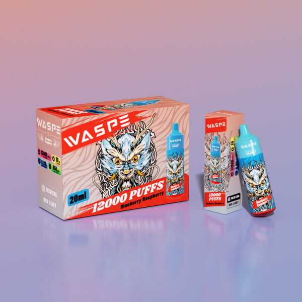 WASPE 12000 PUFFS 0% 2% 3% 5% Nicotine Disponibel Vape grossist - JumpVape - 13