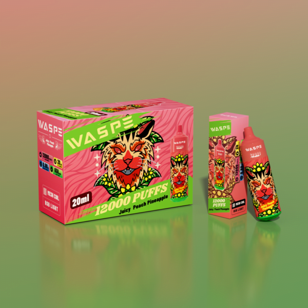 WASPE 12000 PUFFS 0% 2% 3% 5% Nikotin engångsvape grossist - JumpVape - 2