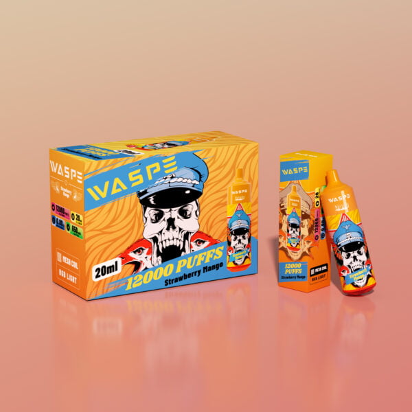 WASPE 12000 PUFFS 0% 2% 3% 5% Nikotin engångsvape grossist - JumpVape - 7