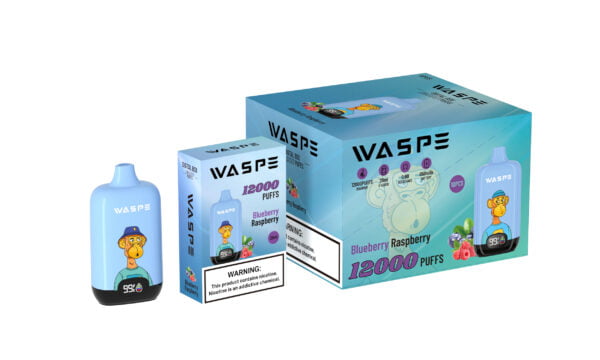 WASPE 12000 PUFFS Digital Box 0% 2% 3% 5% Nicotine Disposable Vape Wholesale - JumpVape - 8