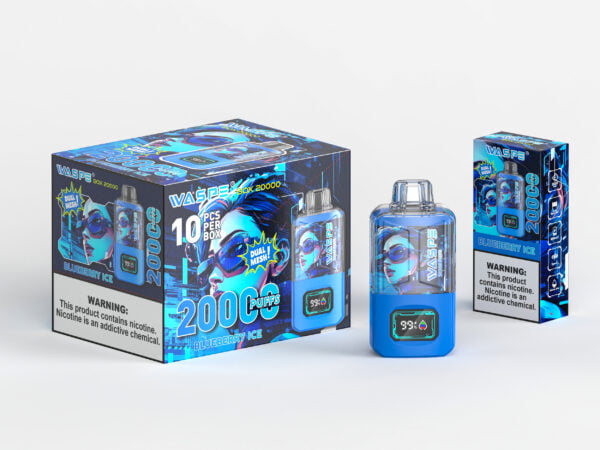 WASPE 20000 PUFFS Коробка с двойной сеткой 0% 2% 3% 5% Никотиновая одноразовая вейп оптом - JumpVape - 7