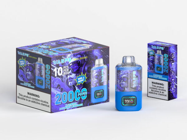 WASPE 20000 PUFFS Двойная сетчатая коробка 0% 2% 3% 5% Никотиновая одноразовая электронная сигарета оптом - JumpVape - 8