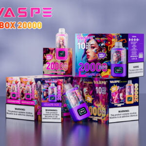 WASPE 20000 PUFFS Коробка с двойной сеткой 0% 2% 3% 5% Никотиновая одноразовая электронная сигарета оптом - JumpVape - 17