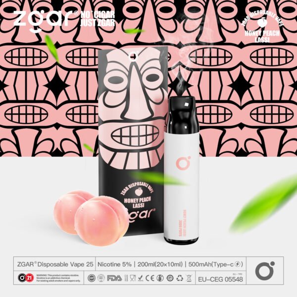 ZGAR ZG25 3000 Puffs 5% Nicotine Rechargeable Disposable Pod Wholesale - JumpVape - 12