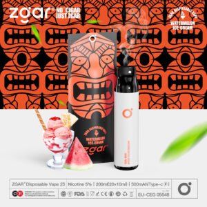 ZGAR ZG25 3000 Puffs 5% Nicotine Rechargeable Disposable Pod Wholesale - JumpVape - 22
