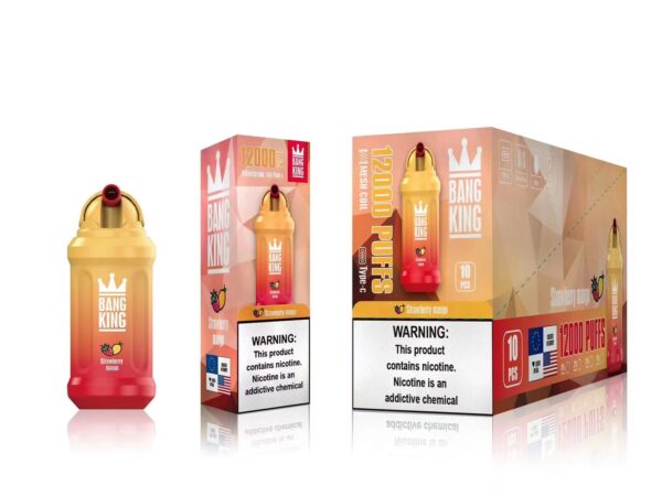 Bang King 12000 Puffs 0% 2% 3% 5% Nicotine Rechargeable Vape μιας χρήσης Χονδρική - JumpVape - 3