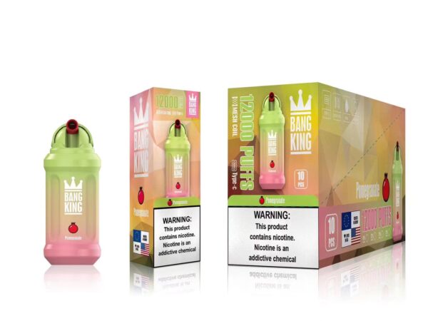 Bang King 12000 Puffs 0% 2% 3% 5% Nicotine Rechargeable Vape μιας χρήσης Χονδρική - JumpVape - 16