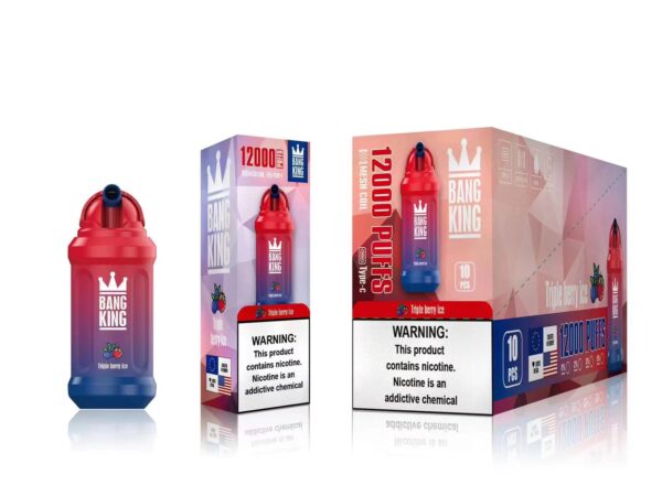 Bang King 12000 Puffs 0% 2% 3% 5% Nicotine Rechargeable Vape μιας χρήσης Χονδρική - JumpVape - 21