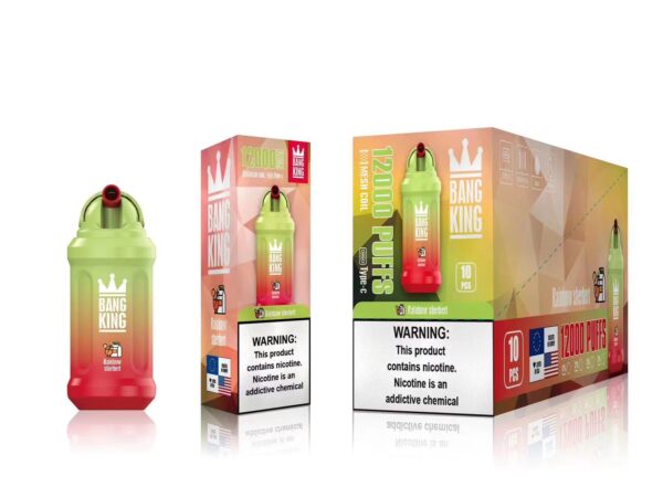Bang King 12000 Puffs 0% 2% 3% 5% Nicotine Rechargeable Vape μιας χρήσης Χονδρική - JumpVape - 22
