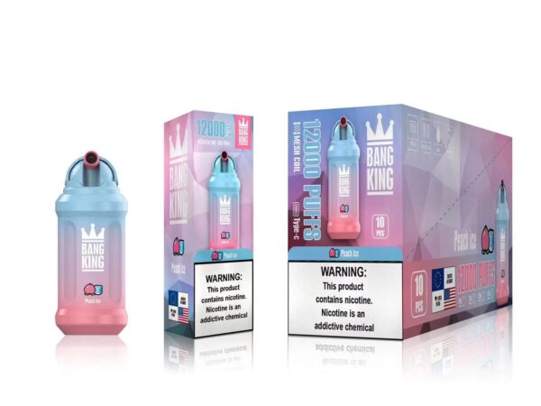 Bang King 12000 Puffs 0% 2% 3% 5% Nicotine Rechargeable Vape μιας χρήσης Χονδρική - JumpVape - 5