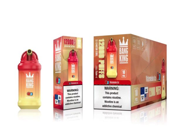 Bang King 12000 Puffs 0% 2% 3% 5% Nicotine Rechargeable Vape μιας χρήσης Χονδρική - JumpVape - 6