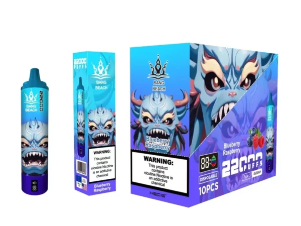 Bang Beach 22000 Puffs 0% 2% 3% 5% Аккумуляторная сигарета с низким содержанием никотина. Купить одноразовую ручку для вейпа оптом - JumpVape - 5