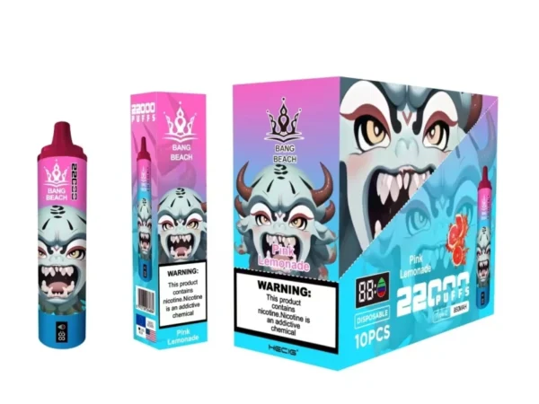 Bang Beach 22000 Puffs 0% 2% 3% 5% Аккумуляторная ручка с низким содержанием никотина. Купить одноразовую ручку для вейпа оптом - JumpVape - 6