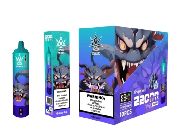 Bang Beach 22000 Puffs 0% 2% 3% 5% Аккумуляторная ручка с низким содержанием никотина. Купить одноразовую ручку для вейпа оптом - JumpVape - 10