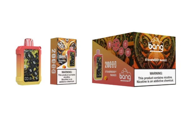 Bang Gear Tick Tock 20000 Puffs 0% 2% 3% 5% Low Nicotine Rechargeable Disposable Vapes Pen Bulk Buy Wholesale - JumpVape - 6