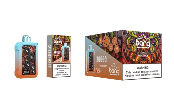Bang Gear Tick Tock 20000 Puffs 0% 2% 3% 5% Low Nicotine Rechargeable Disposable Vapes Pen Bulk Buy Wholesale - JumpVape - 10