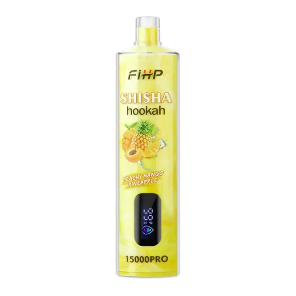 FIHP Shisha Hookah 15000 Pro Puffs 6mg Low Nicotine Rechargeable Disposable Vapes Pen Bulk Buy Wholesale - JumpVape - 4