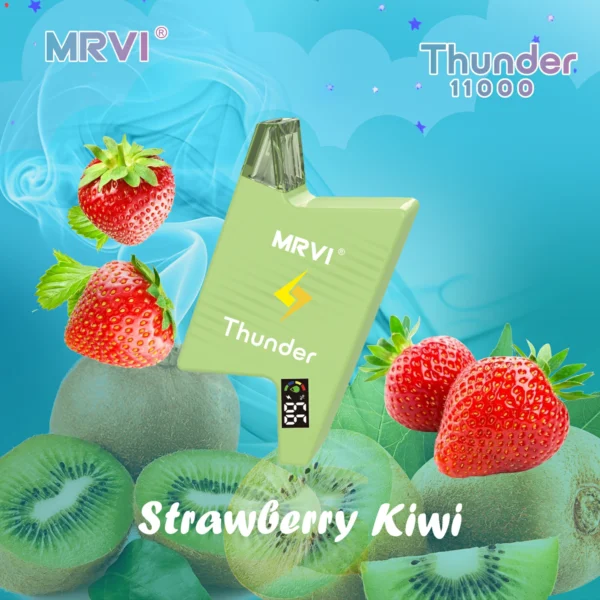 Ecran digital MRVI Thunder 11000 Puffs 2% 3% 5% Stilo vape reîncărcabil de unică folosință cu conținut scăzut de nicotină Vrac Cumpărați cu ridicata - JumpVape - 2