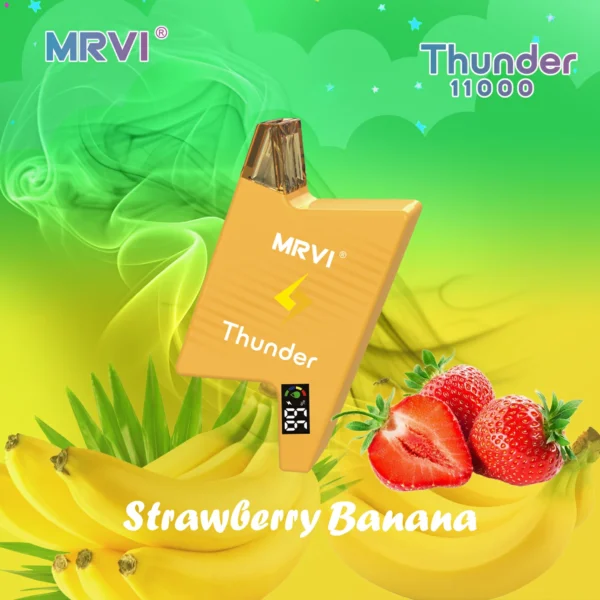 Ecran digital MRVI Thunder 11000 Puffs 2% 3% 5% Stilo vape reîncărcabil de unică folosință cu conținut scăzut de nicotină Vrac Cumpărați cu ridicata - JumpVape - 4