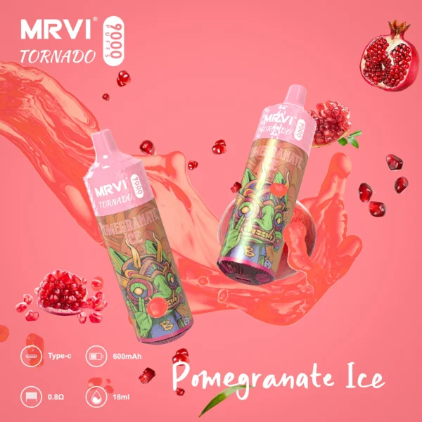 MRVI Tornado 9000 Puffs 2% 3% 5% Low Nicotine Rechargeable Disposable Vapes Pen Bulk Buy Wholesale - JumpVape - 8