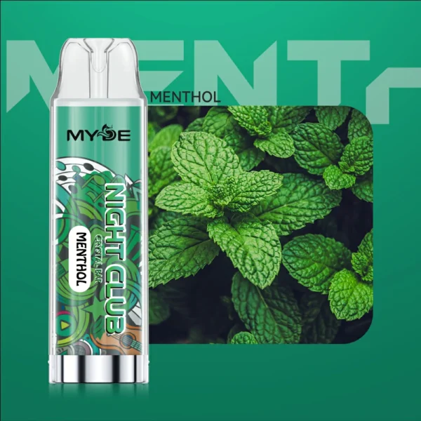 MYDE Night Club 600 Puffs 2% Alacsony nikotintartalmú eldobható Vapes Pen Tömeges Vásárlás Nagyker - JumpVape - 6