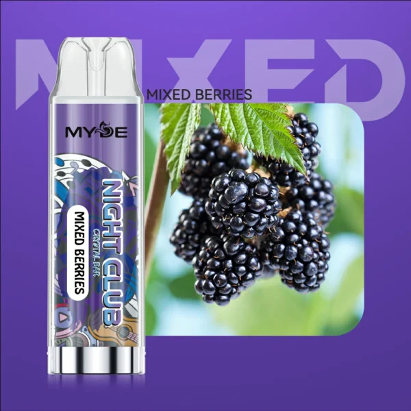 MYDE Night Club 600 Puffs 2% Alacsony nikotintartalmú eldobható Vapes Pen Tömeges Vásárlás Nagyker - JumpVape - 7