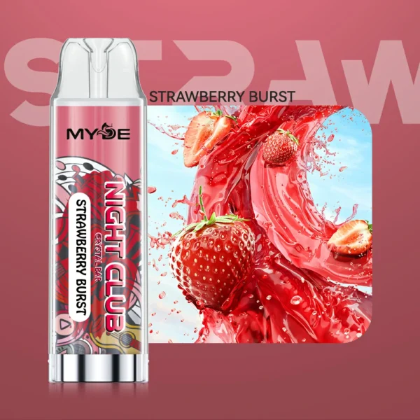 MYDE Night Club 600 Puffs 2% Alacsony nikotintartalmú eldobható Vapes Pen Tömeges Vásárlás Nagyker - JumpVape - 9