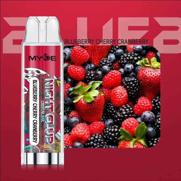 MYDE Night Club 600 Puffs 2% Alacsony nikotintartalmú eldobható Vapes Pen Tömeges Vásárlás Nagyker - JumpVape - 3