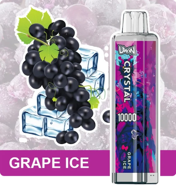 Uwin Crystal 10000 Puffs 0% 2% 3% 5% Επαναφορτιζόμενη μίας χρήσης χαμηλής περιεκτικότητας σε νικοτίνη στυλό Vapes Μαζική Αγορά Χονδρικής - JumpVape - 4