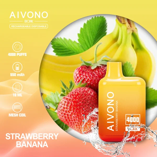 AIVONO AIM BOXX 4000 Puffs 0% 2% 5% Low Nicotine Rechargeable Disposable Vapes Pen Bulk Buy Wholesale - JumpVape - 10