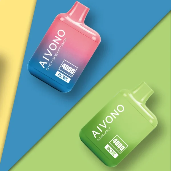AIVONO AIM BOXX 4000 Puffs 0% 2% 5% Low Nicotine Rechargeable Disposable Vapes Pen Bulk Buy Wholesale - JumpVape - 1