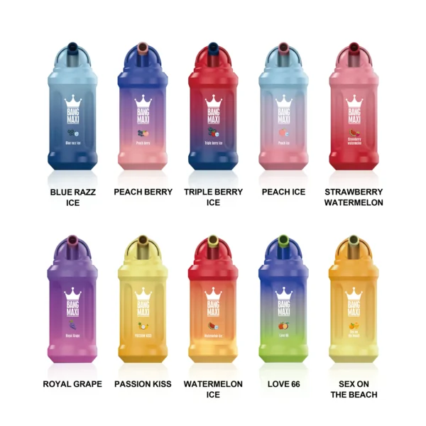 AIVONO BANG MAXI 15000 Puffs 0% 2% 3% 5% Low Nicotine Rechargeable Disposable Vapes Pen Bulk Buy Wholesale - JumpVape - 12