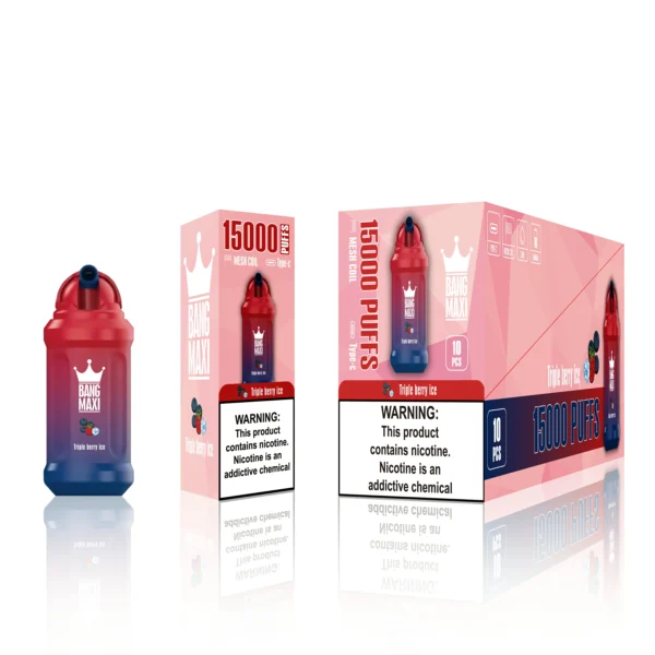 AIVONO BANG MAXI 15000 Puffs 0% 2% 3% 5% Low Nicotine Rechargeable Disposable Vapes Pen Bulk Buy Wholesale - JumpVape - 3
