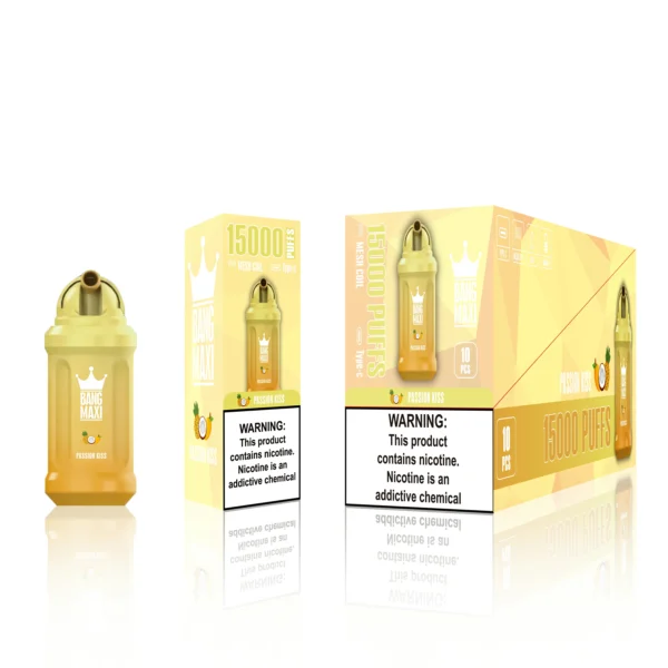 AIVONO BANG MAXI 15000 Puffs 0% 2% 3% 5% Low Nicotine Rechargeable Disposable Vapes Pen Bulk Buy Wholesale - JumpVape - 7