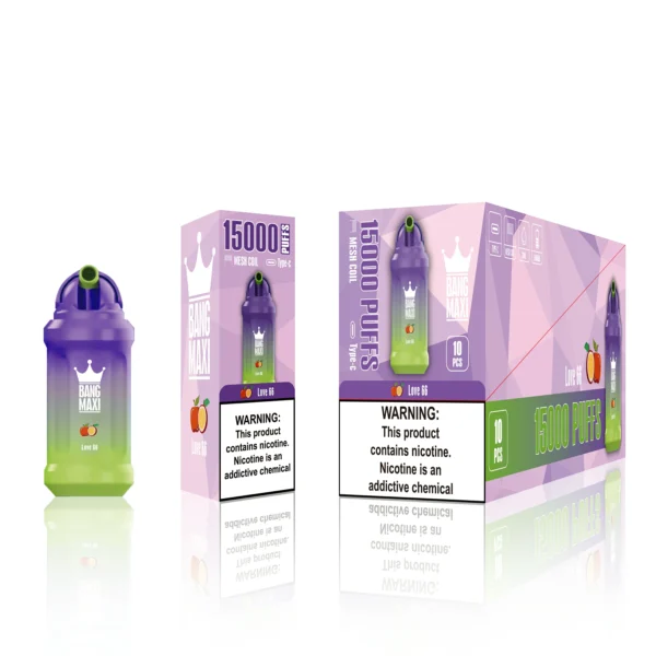 AIVONO BANG MAXI 15000 Puffs 0% 2% 3% 5% Low Nicotine Rechargeable Disposable Vapes Pen Bulk Buy Wholesale - JumpVape - 8